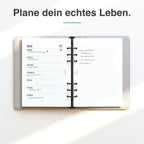 
A5 Kalendereinlage 1 Woche auf 1 Seite liniert, handschriftlich ausgefüllt