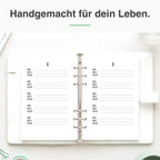 
A5 Adressliste im Einsatz