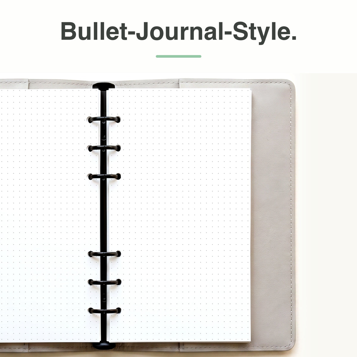 
Personal Dot-Grid-Notizpapier, rechte Seite
