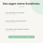 
Kundenbewertungen zu Kalendereinlagen 1T1S Dot Grid - 4,96 von 5 Sternen