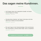 
Kundenbewertungen zu Kalendereinlagen 1W2S Dot Grid (mit Tracker) - 4,96 von 5 Sternen