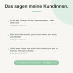
Kundenbewertungen zu Kalendereinlagen 1W2S Dot Grid (Notizen unten rechts) - 4,96 von 5 Sternen