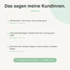 
Kundenbewertungen zu Kalendereinlagen 1W2S Liniert (Notizen unten rechts) - 4,96 von 5 Sternen