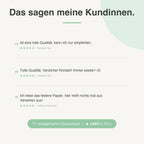 
Kundenbewertungen zu Notizpapier – Dot Grid, kariert & liniert - 4,96 von 5 Sternen