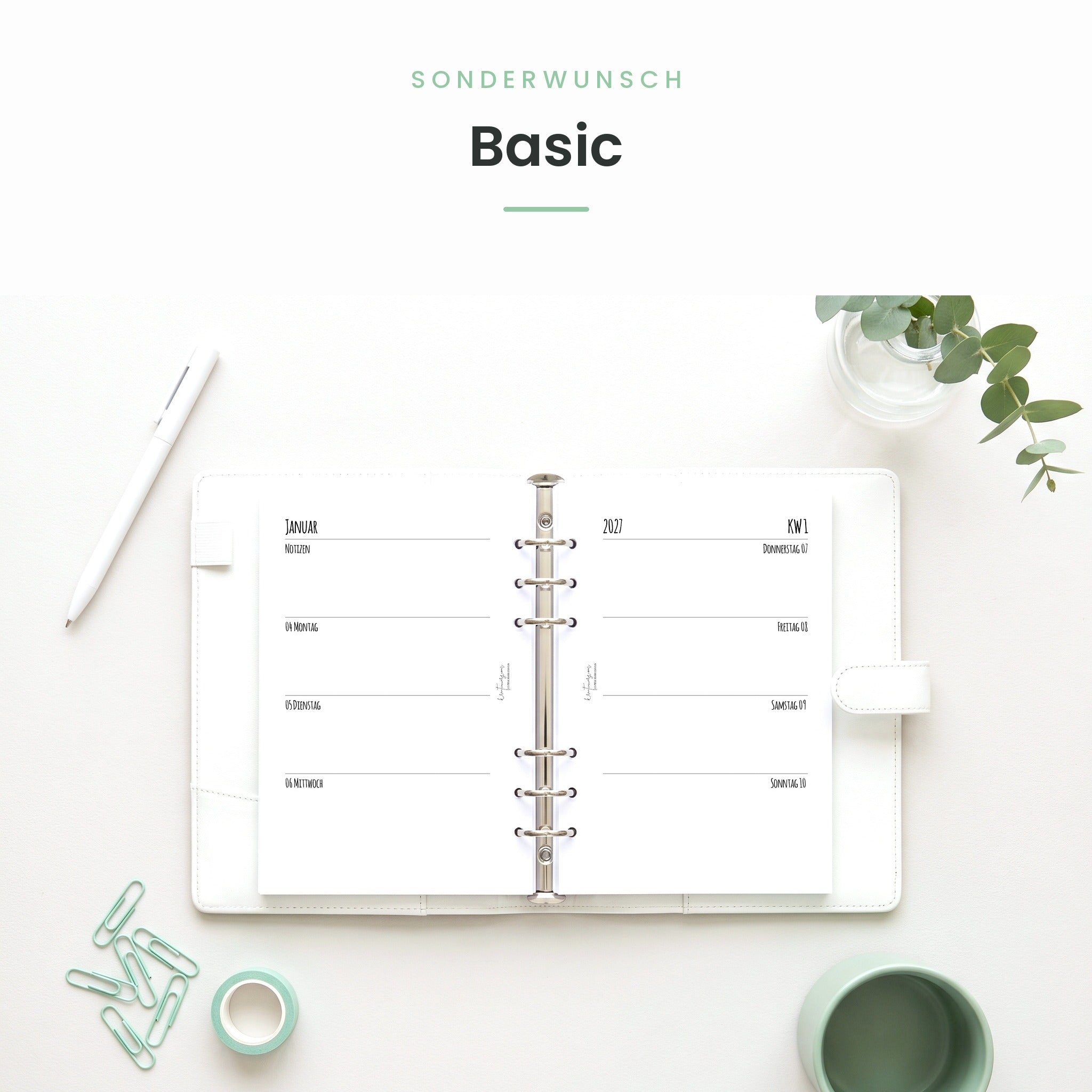 
Sonderwunsch-Kalender BASIC – individueller handgemachter Kalender nach Wunsch